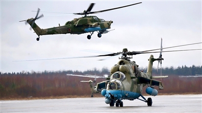Nga thu hồi giấy phép sửa chữa trực thăng Mi của Ukraine từ Bulgaria và Séc