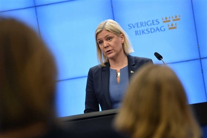 Nữ thủ tướng Thuỵ Điển đầu tiên từ chức sau 12 giờ tại vị