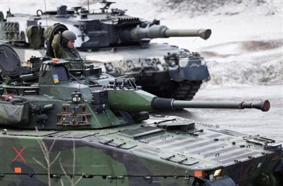 Thụy Điển sẽ tăng mạnh ngân sách quốc phòng để đáp ứng mục tiêu của NATO