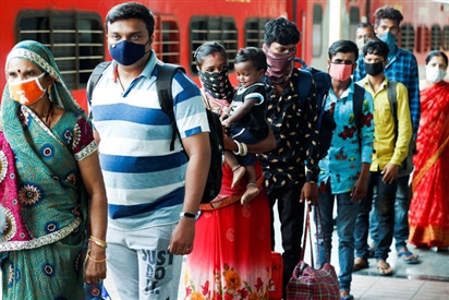 Số ca nhiễm COVID-19 ở Ấn Độ tăng trở lại, đạt mức cao kỷ lục