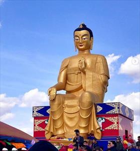 Tượng Phật lớn nhất châu Âu được khánh thành ở Nga