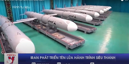 Iran phát triển tên lửa hành trình siêu thanh