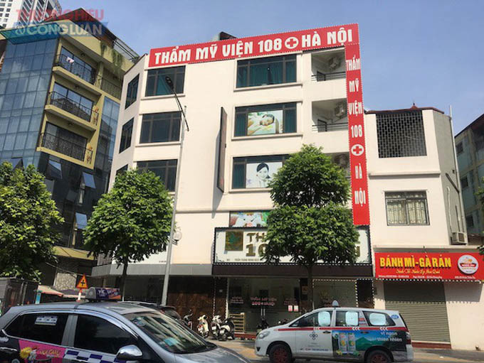 Đóng cửa vĩnh viễn thẩm mỹ viện mạo danh Bệnh viện 108 tại Hà Nội