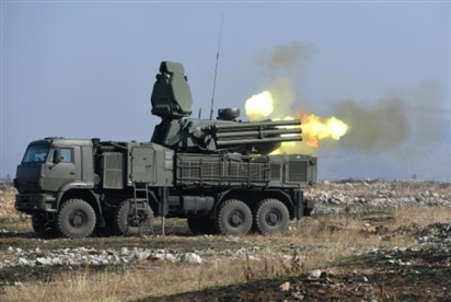 Nga đưa 12 tổ hợp tên lửa phòng không Pantsir-S đến Belarus tập trận