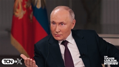 Tổng thống Nga Putin nói gì trong cuộc phỏng vấn độc quyền với nhà báo Mỹ?