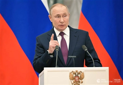 Tổng thống Putin nói Nga đã chuẩn bị cho lệnh trừng phạt