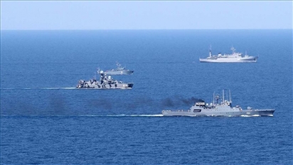 Trung Quốc và Nga tập trận hải quân chung trên biển