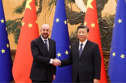 Lãnh đạo EU và Trung Quốc họp trực tiếp lần đầu sau 4 năm