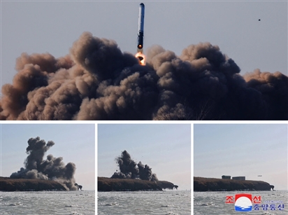 Triều Tiên thử tên lửa hành trình có đầu đạn siêu lớn