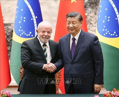 Trung Quốc, Brazil nhất trí tăng cường hợp tác trong khuôn khổ BRICS