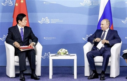 Quan chức quyền lực số ba Trung Quốc kêu gọi đoàn kết với Nga