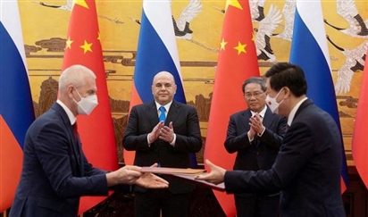 Nga-Trung tăng cường hợp tác bất chấp áp lực từ phương Tây