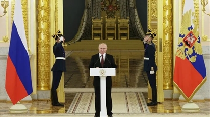 Ông Putin tuyên thệ nhậm chức Tổng thống Nga