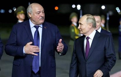Tổng thống Putin bàn giai đoạn hai của cuộc tập trận hạt nhân với Belarus