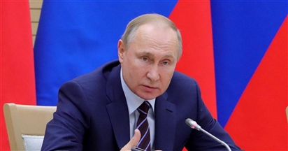 Tổng thống Nga Vladimir Putin bổ nhiệm một loạt nhân sự mới