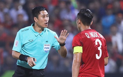 Lộ danh sách trọng tài bắt trận U23 Việt Nam - UAE: Toàn hung thần của thầy trò Park Hang-seo