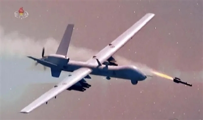Xem UAV chiến đấu và do thám mới của Triều Tiên phô diễn sức mạnh