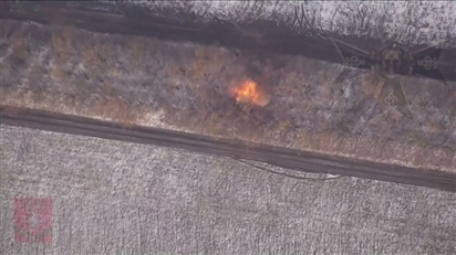Cận cảnh UAV cảm tử Lancet âm thầm phá hủy lựu pháo hạng nặng của Ukraine
