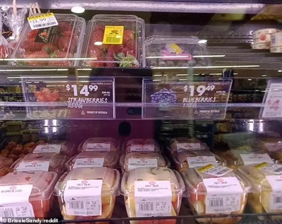 Bức ảnh trong siêu thị ở Úc tiết lộ về cơn khủng hoảng lạm phát đang khiến người dân lo lắng