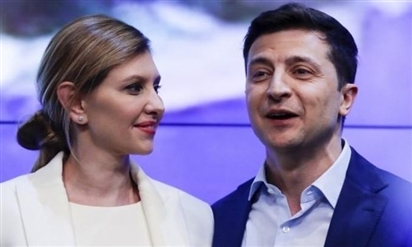 Vợ Tổng thống Ukraine Zelensky không muốn ông đắc cử nhiệm kỳ mới