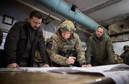 Những phép thử với tổng tư lệnh mới của quân đội Ukraine