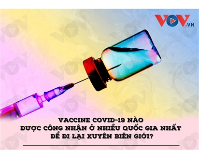 Vaccine Covid-19 nào được công nhận ở nhiều quốc gia nhất để đi lại xuyên biên giới?