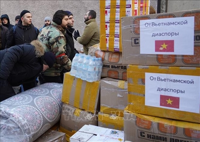 Động đất tại Thổ Nhĩ Kỳ, Syria: Người Việt tại LB Nga chung tay hỗ trợ các nạn nhân