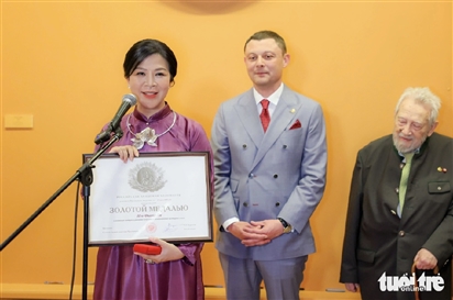 Tình nghĩa thầy và trò Việt - Nga qua triển lãm ở Matxcơva