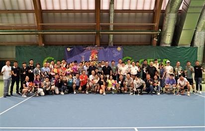 Giải thi đấu kỷ niệm 15 năm thành lập Hội Quần vợt Việt Nam tại LB Nga
