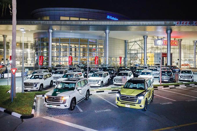 Toyota Land Cruiser thế hệ mới gia nhập đội xe cảnh sát Dubai