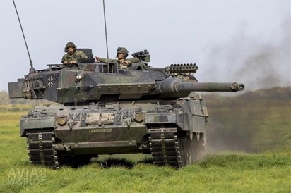 Đức chuyển loạt xe tăng Leopard cho Ukraine
