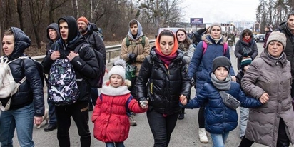 Châu Âu nguy cơ bị xáo trộn vì hàng trăm nghìn người tị nạn Ukraine