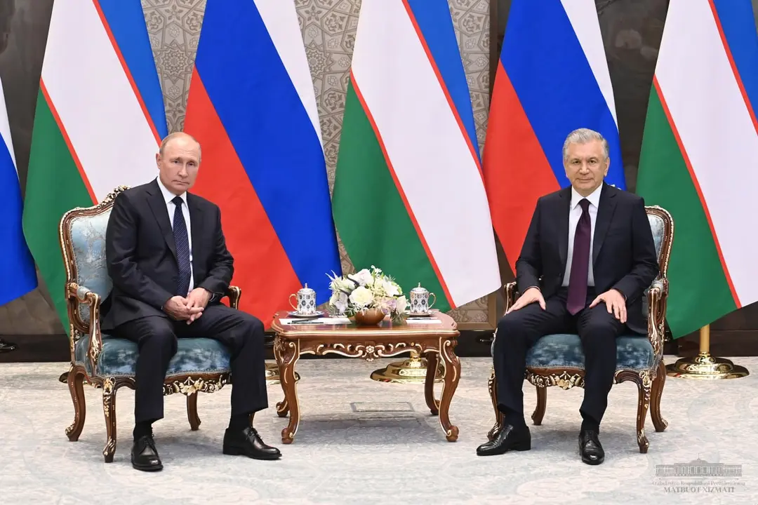 Tổng thống Nga Putin thăm Uzbekistan