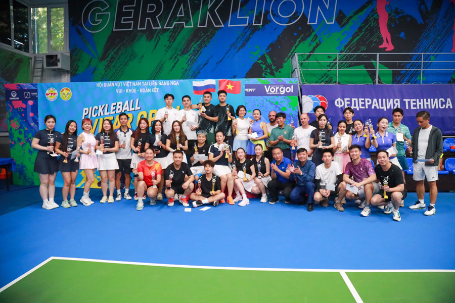 Giải Pickleball Vitar Open 2026 khép lại thành công rực rỡ